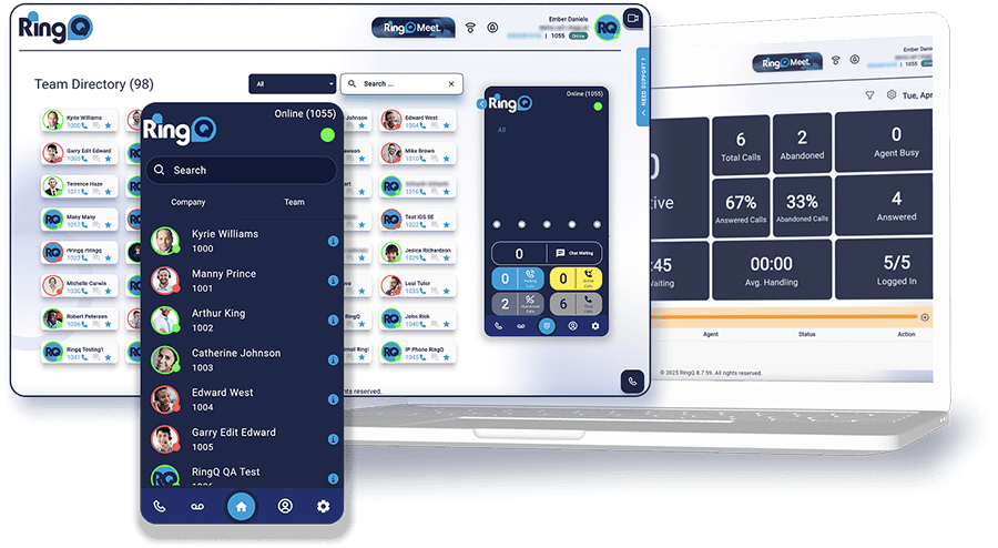 RingQ call center