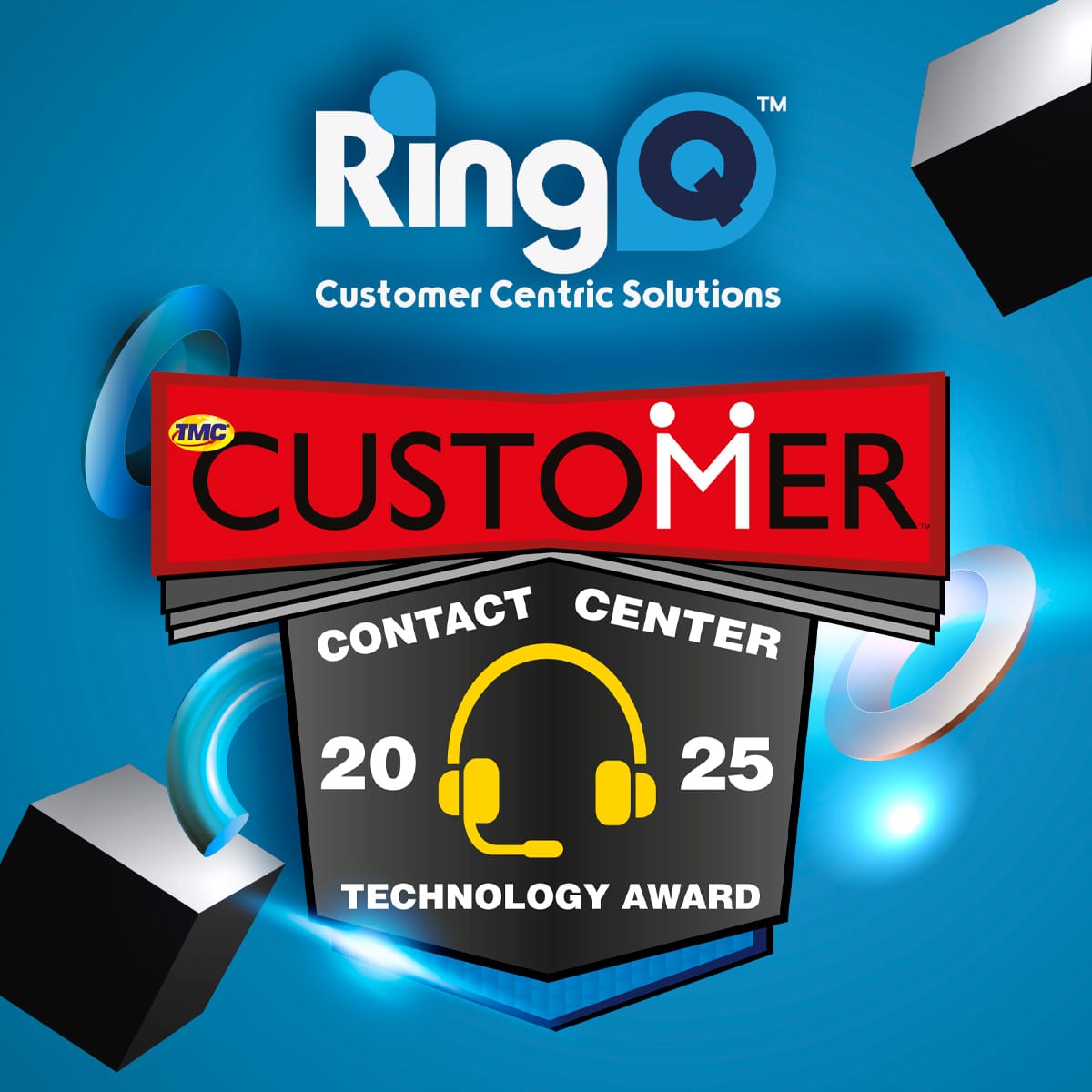 RingQ receives Contect Center Technology Award for 2025