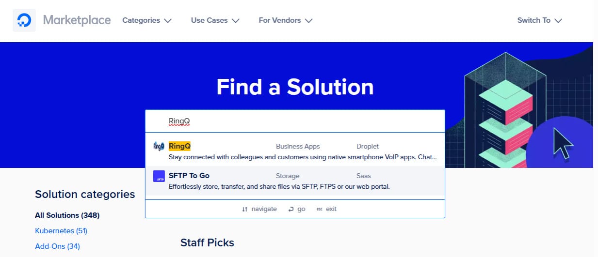 ringq Create a New Digital Ocean Droplet