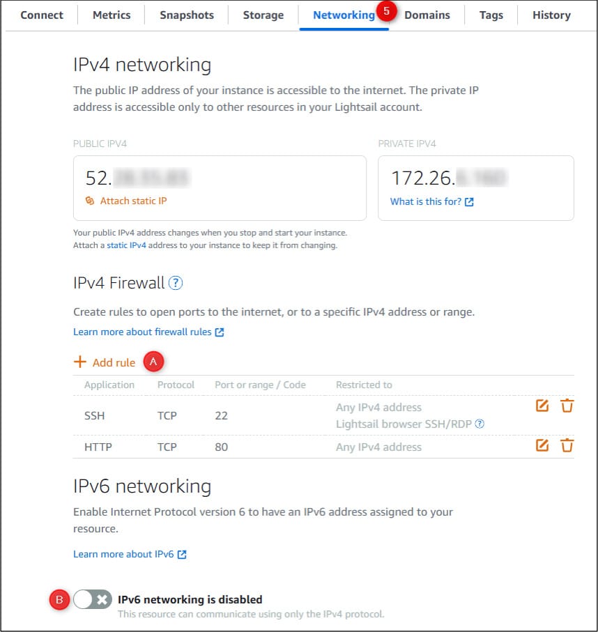 ringq Next go to the Networking